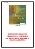 Diseases of the Human Body&colon; 460&plus; Q&A Practice Bank for 2026-2027&NewLine;&NewLine;