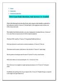 TSSA Exam Study Questions And Answers &lpar;A&plus; Graded&rpar;