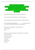WGU D236 Pathophysiology &ndash; Megan&sol;Shay's Study Guides&comma; Comprehensive Review&comma; and Objective Assessment Preparation