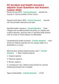 NY Accident and Health Insurance adjuster Exam Questions and Answers &lpar;Latest 2026&rpar;&period;