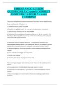 PMHNP ANCC Review Questions &ndash; Complete Practice Questions&comma; Study Guide&comma; and Certification Exam Preparation