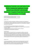 Washington Pesticide Laws and Safety Exam WSDA Commercial Applicator License Actual Exam 2026&sol;2027 with Detailed Rationales &vert; Complete Exam-Style Questions &vert; Pass Guaranteed &ndash; A&plus; Graded&NewLine;&NewLine;