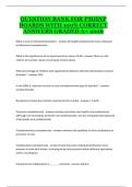 Question Bank for PMHNP Boards &ndash; Comprehensive Practice Questions&comma; Study Guide&comma; and Certification Exam Preparation