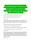HESI LPN-ADN Entrance Exam Mobility Focus Elsevier Evolve Official Practice Exam Actual Exam 2026&sol;2027 with Detailed Rationales &vert; Complete Exam-Style Questions &vert; Pass Guaranteed &ndash; A&plus; Graded&NewLine;&NewLine;