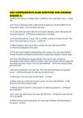 GNA COMPREHENSIVE EXAM QUESTIONS AND ANSWERS GRADED A&period;pdf