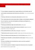 ServSafe Food Protection Manager Exam Review Complete Study Guide