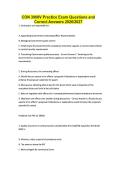 CON 3900V Practice Exam Questions and Correct Answers 2026&sol;2027