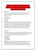 BSN 111 Final Exam Fundamentals of &NewLine;Nursing I &mdash; Comprehensive Assessment &NewLine;Latest 2026&sol;2027 Update 