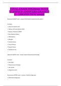 NSG6020 Final Exam &ndash; Complete Study Guide&comma; Practice Questions&comma; and Nursing Exam Preparation