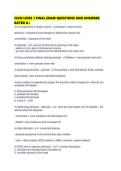 FCCN LEVEL 1 FINAL EXAM QUESTIONS AND ANSWERS RATED A&period;pdf