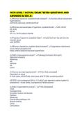 FCCN LEVEL 1 ACTUAL EXAM TESTED QUESTIONS AND ANSWERS RATED A&period;pdf