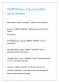 MMET 207 Exam 2 Questions With Correct Answers