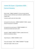 mmet 301 Exam 1 Questions With Correct Answers