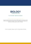Sophomore grade simple guides of biology