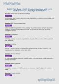 BADM 7050 Exam 1 &lpar;LSU&comma; Schwarz&rpar; Questions with 100&percnt;&NewLine;Verified Answers Latest Update 2026&sol;2027