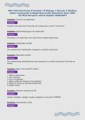 BIO 103 Final Exam Principles of Biology 1 George C Wallace&NewLine;State Community College-Hanceville Questions with 100&percnt;&NewLine;Verified Answers Latest Update 2026&sol;2027
