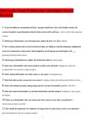ServSafe Food Protection Manager Exam Review Complete Study Guide&NewLine;