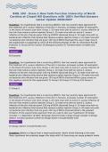 BIOL 103 - Exam 1 How Cells Function University of North&NewLine;Carolina at Chapel Hill Questions with 100&percnt; Verified Answers&NewLine;Latest Update 2026&sol;2027
