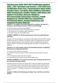 Fall Semester 2026&ndash;2027 DCF Certification Updated 2026 &vert; 190&plus; Questions and Answers &vert; DCF Child Care Certification Exam Prep&comma; Comprehensive Study Guide&comma; Practice Exam&comma; Test Bank&comma; Early Childhood Education&comma; Child Development&comma; Health & Safety&comma; Child Abuse a