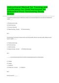 Instructional Manual for Training and Certification for Field Personnel for Unbonded Post-Tensioning Study Guide&period;