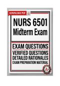 NURS 6501 Midterm Exam &vert; Advanced Pathophysiology &lpar;2026&rpar; Q&A &vert; Walden University