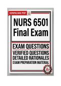 NURS 6501 Midterm & Final Exam &vert; Advanced Pathophysiology &lpar;2026&rpar; Q&A &vert; Walden