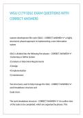 WGU C179 SDLC EXAM QUESTIONS WITH CORRECT ANSWERS 
