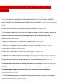 ServSafe Food Protection Manager Exam Review Complete Study Guide&NewLine;