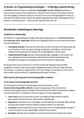 Samenvatting &plus; voorbeeldexamenvragen -  Arbeids- en Organisatiepsychologie &lpar;1018724AER&rpar;