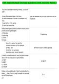 CSIA Exam Multiple Choices Questions with Answers Rated A