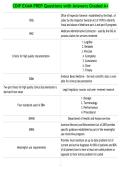 CDIP EXAM PREP Questions with Answers Graded A&plus;
