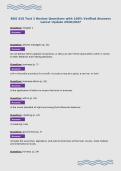 BUS 410 Test 1 Review Questions with 100&percnt; Verified Answers&NewLine;Latest Update 2026&sol;2027