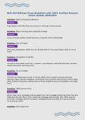 BUS 410 Midterm Exam Questions with 100&percnt; Verified Answers&NewLine;Latest Update 2026&sol;2027&NewLine;