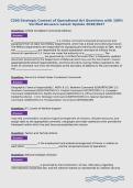 C200 Strategic Context of Operational Art Questions with 100&percnt;&NewLine;Verified Answers Latest Update 2026&sol;2027