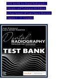 Dental Radiography&colon; Principles and Techniques 6th Edition &ndash; Complete Chapters 1-35 Test Bank &lpar;by Joen Iannucci & Laura Jansen Howerton&rpar;