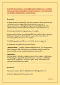 ACRP-CP &lpar;Association of Clinical Research Professionals &ndash; Certified Professional&rpar; Exam &vert; Complete Verified Questions&comma; Correct Answers and Detailed Explanations &ndash; Latest Update&period;