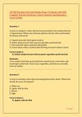 ATI RN Nutrition Proctored Retake Exam 3 Versions with NGN Complete Practice Questions&comma; Correct Answers and Rationales &ndash;Latest Update&period;