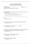 APEA MQBANK  90&plus; COMPLETE EXAM QUESTIONS AND ANSWERS 100&percnt; VERIFIED A&plus; GRADE ASSURED&excl;&excl;&excl;&excl;&excl; NEW LATEST UPDATE&excl;&excl;&excl;&excl;&excl;