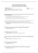 APEA MQBANK  70&plus; COMPLETE EXAM QUESTIONS AND ANSWERS 100&percnt; VERIFIED A&plus; GRADE ASSURED&excl;&excl;&excl;&excl;&excl; NEW LATEST UPDATE&excl;&excl;&excl;&excl;&excl;