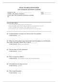 APEA MQBANK  AANP 95&plus; COMPLETE EXAM QUESTIONS AND ANSWERS 100&percnt; VERIFIED A&plus; GRADE ASSURED&excl;&excl;&excl;&excl;&excl; NEW LATEST UPDATE&excl;&excl;&excl;&excl;&excl;