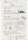 Class notes Science 