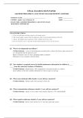 AQUIFER PEDIATRICS  40&plus; COMPLETE EXAM QUESTIONS AND ANSWERS 100&percnt; VERIFIED A&plus; GRADE ASSURED&excl;&excl;&excl;&excl;&excl; NEW LATEST UPDATE&excl;&excl;&excl;&excl;