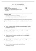 WGU C459 ANATOMY AND PHYSIOLOGY  70&plus;  COMPLETE EXAM QUESTIONS AND ANSWERS 100&percnt; VERIFIED A&plus; GRADE ASSURED&excl;&excl;&excl;&excl;&excl; NEW LATEST UPDATE&excl;&excl;&excl;&excl;