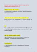 BSN 7000 FINAL EXAM&colon; CASE STUDY QUESTIONS & VERIFIED &NewLine;ANSWERS &lpar;26&sol;27&rpar; ASSURED SUCCESS