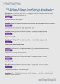 FCS-340 Exam 2 Brigham Young University-Idaho Questions&NewLine;with 100&percnt; Verified Answers Latest Update 2026&sol;2027