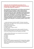 NURS 5334 ADVANCED PHARM EXAM 200 ACTUAL &NewLine;QUESTIONS AND CORRECT ANSWERS WITH RATIONALE &NewLine;LATEST 2026 ALREADY GRADED A&plus;