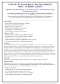 NURS 580 CEA Exam 2026-2027 Questions and Answers Already Graded A&plus;&period; 100&percnt; Verified Solutions &vert; Updated&NewLine;Per Latest Guidelines &vert; Graded A