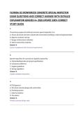  ICC REINFORCED CONCRETE SPECIAL INSPECTOR &NewLine;EXAM QUESTIONS AND CORRECT ANSWER WITH DETAILED &NewLine;EXPLANATION GRADED A&plus; 2026 UPDATE 100&percnt; CORRECT &NewLine;STUDY GUIDE 