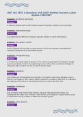 INST 301 TEST 1 Questions with 100&percnt; Verified Answers Latest&NewLine;Update 2026&sol;2027&NewLine;