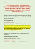 FNP III Final Exam PRACTICE EXAM &lpar;Georgetown &NewLine;University&rpar; NEWEST 2026&sol; 2027 TEST BANK&vert; COMPLETE &NewLine;550 REAL EXAM QUESTIONS AND CORRECT VERIFIED &NewLine;ANSWERS&sol; ALREADY GRADED A&plus;&vert; FNP III FINAL EXAM &NewLine;PREP &lpar;BRAND NEW&excl;&excl;&rpar;